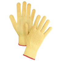 Gants tricot&eacute;s sans couture, Taille Petit/7, Calibre 7, Enveloppe en Kevlar, ASTM ANSI niveau A2/EN 388 niveau 3 Infinity Industrial Services Inc.