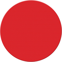 Marqueurs all&eacute;g&eacute;e/5S Armor Stripe, Cercle, 6" lo x 6" la, Rouge, Plastique Infinity Industrial Services Inc.