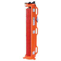 Barri&egrave;re avec roues , 50' lo, Plastique, Orange Infinity Industrial Services Inc.