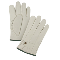 Premium Ropers Gloves, Medium, Grain Cowhide Palm Infinity Industrial Services Inc.