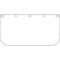 Visi&egrave;re pour &eacute;cran facial Dynamic, PETG, Teinte Transparent Infinity Industrial Services Inc.