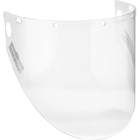 Dynamic Molded Faceshield Visor, PETG, Clear Tint Infinity Industrial Services Inc.