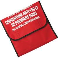 Dynamic Fire Blanket with Nylon Pouch Holder, Wool, 60"L x 71"W Infinity Industrial Services Inc.