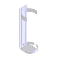Support en plastique pour v&eacute;hicule de solution Bio Med Wash Dynamic Infinity Industrial Services Inc.