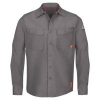 Chemises de travail IQ Endurance pour hommes, Petit, Gris Infinity Industrial Services Inc.