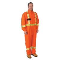 Combinaisons ignifuges &agrave; bandes Firewall FR, Taille Petit, Orange Infinity Industrial Services Inc.