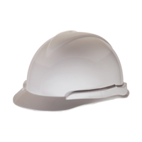 Casque de s&eacute;curit&eacute; Super-V, R&eacute;pond aux normes CSA type 2, Suspension Rochet, Non ventil&eacute; Infinity Industrial Services Inc.