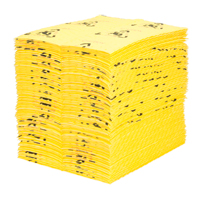 Premium Caution Pads, Universal, 15" x 18", 24.4 gal. Absorbancy Infinity Industrial Services Inc.