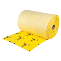 Premium Caution Rolls, Heavyweight, 150' L x 24" W, 37.6 gal. Absorbancy Infinity Industrial Services Inc.