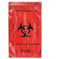 Dynamic Hazardous Waste Bags, Bio-Hazard, 9" L x 6" W, 2.0 mils Infinity Industrial Services Inc.
