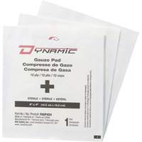 Gaze Dynamic, Tampon, 4" lo x 4" la, St&eacute;rile, Dispositif m&eacute;dical Classe 1 Infinity Industrial Services Inc.