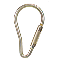 Carabiner, Steel, 5000 lbs Capacity Infinity Industrial Services Inc.