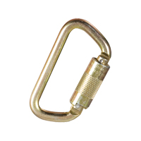 Carabiner, Steel, 5000 lbs Capacity Infinity Industrial Services Inc.