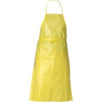 KleenGuard A70 Chemical Spray Protection Apron, Polyethylene, 44" L x 29" W, Yellow Infinity Industrial Services Inc.
