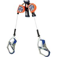 Nano-Lok Edge Self-Retracting Lifeline, 7', Stainless Steel, Swivel Infinity Industrial Services Inc.