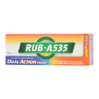 Rub A535 Heat Treatment, Cream, Analgesic Infinity Industrial Services Inc.