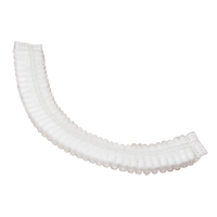 Pleated Bouffant Cap, Polypropylene, 19", White Infinity Industrial Services Inc.