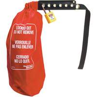 Sac de cadenassage &eacute;lectrique pour prise surdimensionn&eacute;e & contr&ocirc;le de palan, Type Prise Infinity Industrial Services Inc.