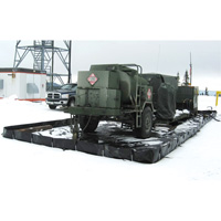 Barres L-Rod Insta-Berm, Capacit&eacute; 748 gal. US, 10' la x 10' lo x 12" h, Support en L Infinity Industrial Services Inc.