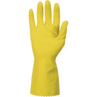 ChemStop Gloves, Size Small/7, 12" L, Latex, Flock-Lined Inner Lining, 12-mil Infinity Industrial Services Inc.