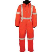 Reflective Insulated Coveralls, Small, Orange Infinity Industrial Services Inc.