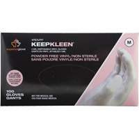 Gants jetables, Petit, Vinyle, 4 mils, Sans poudre, Blanc Infinity Industrial Services Inc.