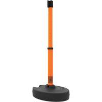 Base pour montant de barri&egrave;re PLUS, Hauteur de 42", Orange Infinity Industrial Services Inc.