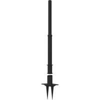 Montant de barri&egrave;re PLUS, Hauteur de 42", Noir Infinity Industrial Services Inc.