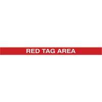 Tough-Mark Heavy-Duty Floor Marking, Rectangle, 48" L x 2" W, Red, Polyethylene Infinity Industrial Services Inc.