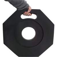 Rubber Base for Premium Delineator Posts, 12 lbs. Infinity Industrial Services Inc.