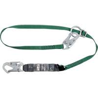 V-Series Lanyard, 4', Snap Hook Center, Snap Hook Leg Ends, Polyester Infinity Industrial Services Inc.
