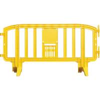 Movit Barricade, Interlocking, 78" L x 39" H, Yellow Infinity Industrial Services Inc.
