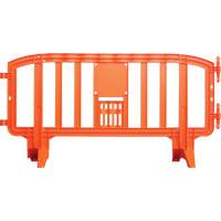 Movit Barricade, Interlocking, 78" L x 39" H, Orange Infinity Industrial Services Inc.