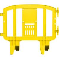 Minit Barricade, Interlocking, 49" L x 39" H, Yellow Infinity Industrial Services Inc.