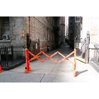 Barricade Multi-Gate, 43" h x 90" lo, Orange Infinity Industrial Services Inc.