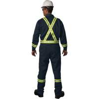 Combinaison non doubl&eacute;e Westex UltraSoft, Taille Grand (grande taille), Bleu marine, 12,4 cal/cm2 Infinity Industrial Services Inc.