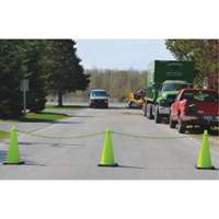 Traffic Cone & Chain Kit, 28", Orange, 4" & 6" Reflective Collar(s) Infinity Industrial Services Inc.