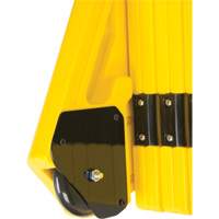 Barri&egrave;re mobile portative, 40" h x 13' lo, Jaune Infinity Industrial Services Inc.