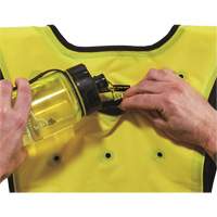 Veste refroidissante &agrave; &eacute;vaporation s&egrave;che &eacute;conomique Chill-Its 6687, Petit/Moyen, Jaune lime haute visibilit&eacute; Infinity Industrial Services Inc.