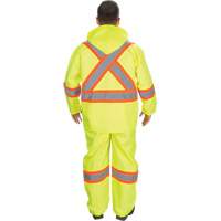 V&ecirc;tements imperm&eacute;ables RZ1000, Polyester, Petit, Jaune lime haute visibilit&eacute; Infinity Industrial Services Inc.