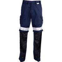 Pantalon haute visibilit&eacute;, Poly-coton, 32, Bleu marin Infinity Industrial Services Inc.
