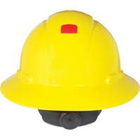 Full Brim Hardhat with Uvicator Sensor, Ratchet Suspension Infinity Industrial Services Inc.