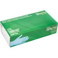 Puncture-Resistant Medical-Grade Disposable Gloves, Large, Nitrile, 4.5-mil, Powder-Free, Blue, Class 2 Infinity Industrial Services Inc.