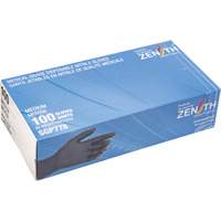 Gants jetables de calibre m&eacute;dical r&eacute;sistants &agrave; la perforation, Moyen, Nitrile, 5 mils, Sans poudre, Noir, Classe 2 Infinity Industrial Services Inc.