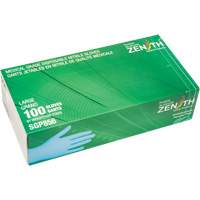 Puncture-Resistant Medical-Grade Disposable Gloves, Large, Nitrile, 3.5-mil, Powder-Free, Blue, Class 2 Infinity Industrial Services Inc.