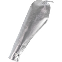 Welder's Heat Resistant Sleeves, 18", Aluminized Kevlar&reg;, Silver Infinity Industrial Services Inc.