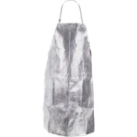Heat Resistant Apron with Strap, 24" W x 42" L, Aluminized Kevlar&reg; Infinity Industrial Services Inc.