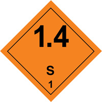 Hazardous Material Handling Labels, 4" L x 4" W, Black on Orange Infinity Industrial Services Inc.