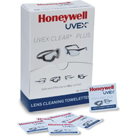 Uvex&reg; Clear&reg; Plus Towelettes, 5.25" x 8", Pack Of 100 Infinity Industrial Services Inc.