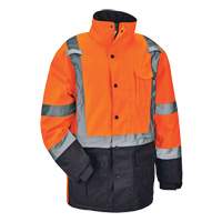 GloWear&reg; 8384 Type R Thermal Parka, High Visibility Orange, Large Infinity Industrial Services Inc.